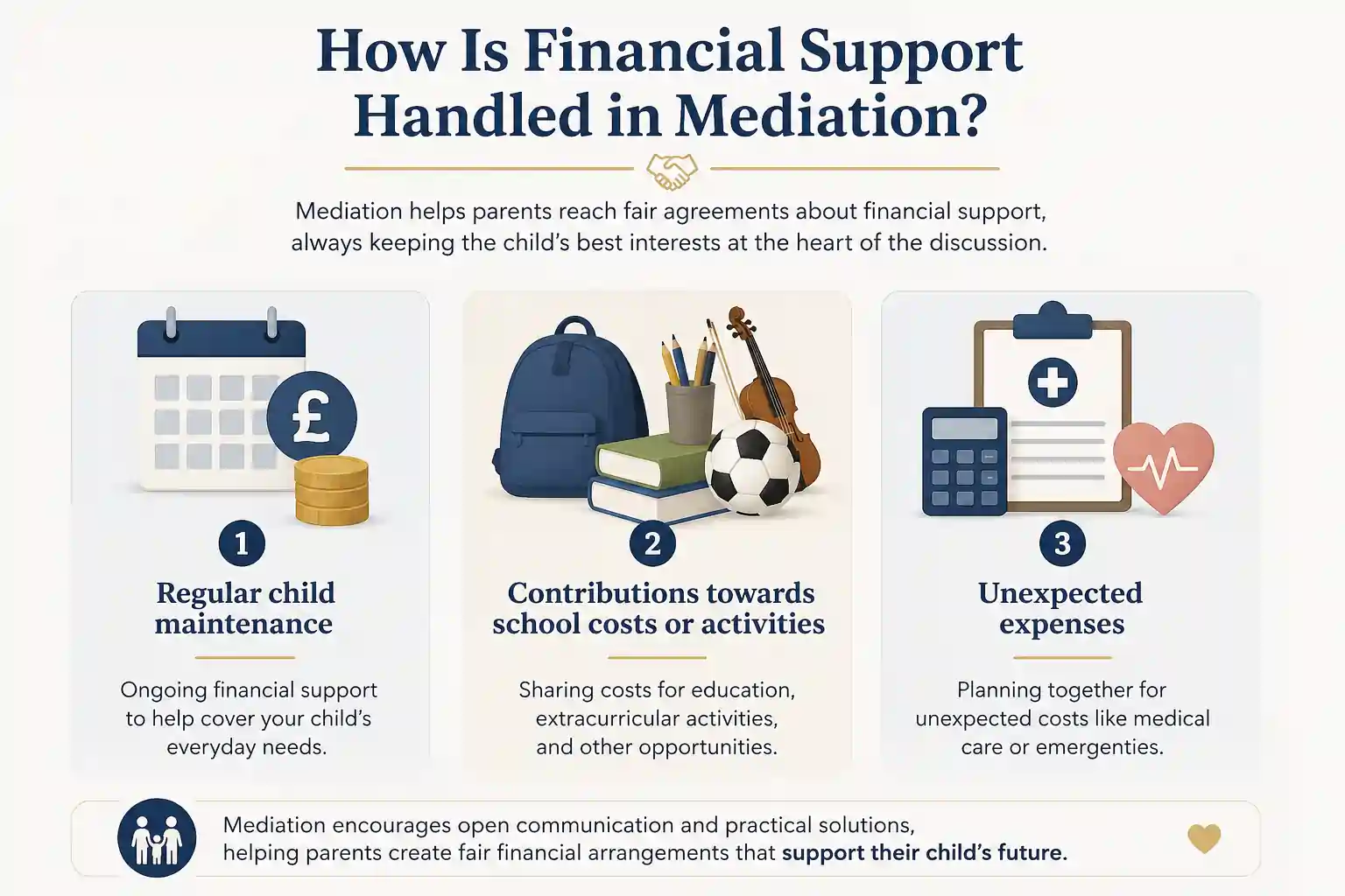 How Is Financial Support Handled in Mediation Somerset